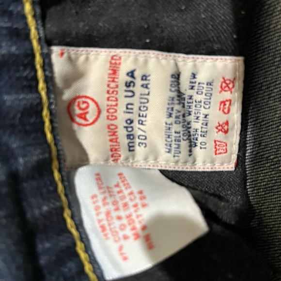 Great Ladies Adriano Goldschmied blue jeans. Size 30 waist. - Picture 2 of 6